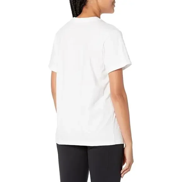 Adidas Lionel Messi Miami T-Shirt Womens L White Graphic Print Crew Neck DSGL170 - Picture 5 of 8